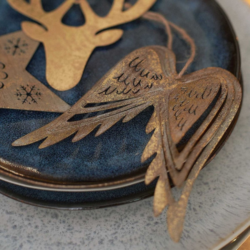 Висулка ангелски крила OLDY METAL 11 см.