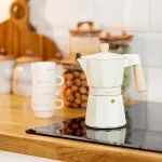 Кафеварка 6 чаши HOMLA MIA MOKKA, черен