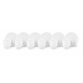 Сет чаши за еспресо 6 бр.  EXCELSA SIMPLE WHITE