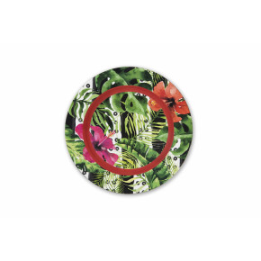 Сет пластмасови чинии 6 бр. EXCELSA TROPICAL CHIC 33 см.