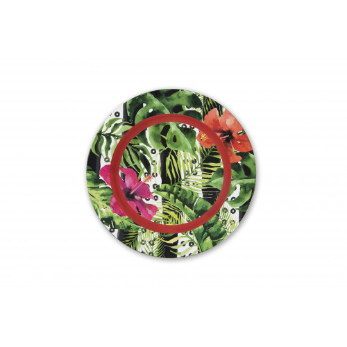 Сет пластмасови чинии 6 бр. EXCELSA TROPICAL CHIC 33 см.