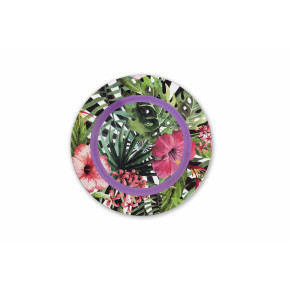 Сет пластмасови чинии 6 бр. EXCELSA TROPICAL CHIC 33 см.