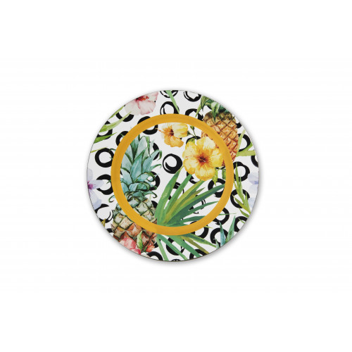 Сет пластмасови чинии 6 бр. EXCELSA TROPICAL CHIC 33 см.