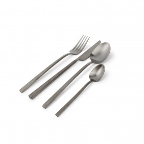 Прибори за хранене 16 части S|P TERNO, черен