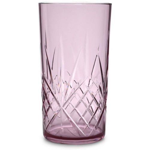 Сет чаши 4 бр. - пластмаса S&P COSTA 650 мл., розов