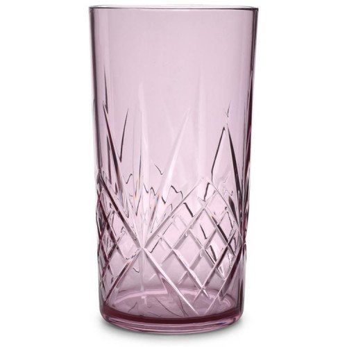 Сет чаши 4 бр. - пластмаса S&P COSTA 650 мл., розов