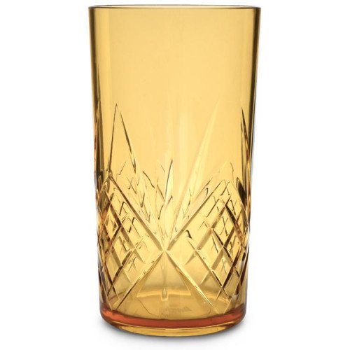 Сет чаши 4 бр. - пластмаса S&P COSTA 650 мл., оранжев