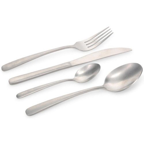 Прибори за хранене 16 части S&P CRUST, сребрист