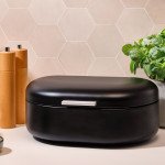 Кутия за хляб S&P CRUST, черен