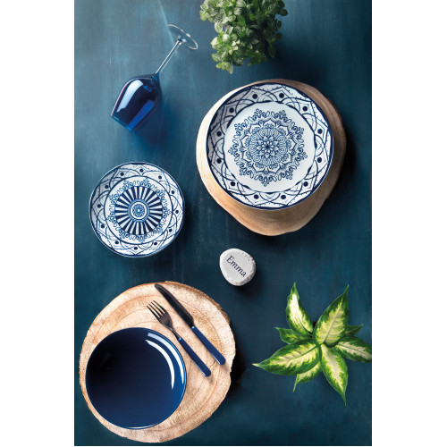 Сет за хранене 18 части EXCELSA BOHEME BLUE