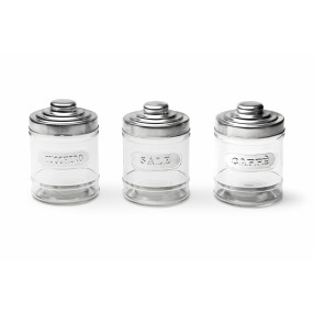 Сет буркани 3 бр. EXCELSA TRIX 650 мл