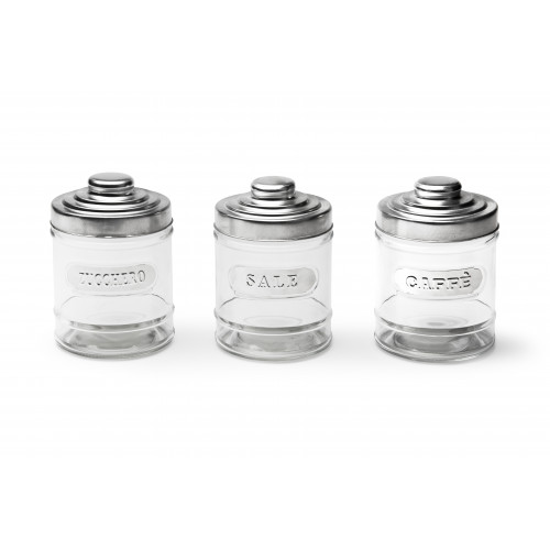 Сет буркани 3 бр. EXCELSA TRIX 650 мл