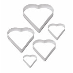 Сет за бисквити сърце 6 бр. EXCELSA COOKIES TIME