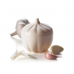 Съд за съхранение на чесън EXCELSA ALLIUM, бял Съд за съхранение на чесън EXCELSA ALLIUM, бял