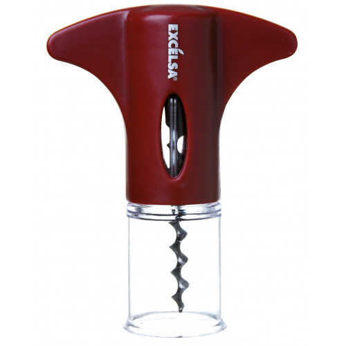Тирбушон EXCELSA ENOTEQUE, червен