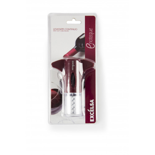 Тирбушон EXCELSA ENOTEQUE, червен