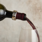 Пръстен за вино EXCELSA ENOTEQUE, червен Пръстен за вино EXCELSA ENOTEQUE, червен