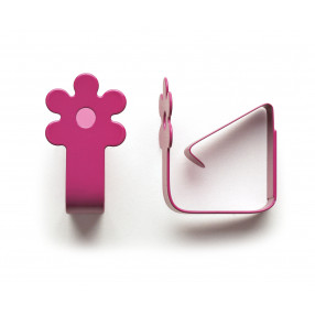 Сет щипки за покривка 4 бр. EXCELSA FANTASIE, лилав