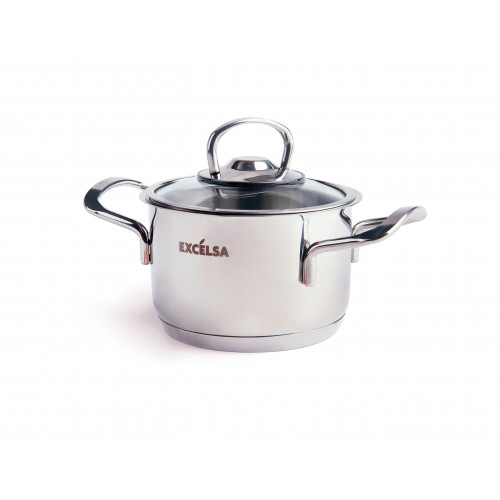Тенджера с капак ЕXCELSA JAZZ COOK 650 мл.