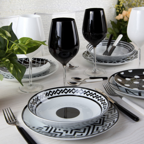 Чаша за вино EXCELSA COLOR WINE 500 мл., черен