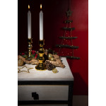 Свещник EXCELSA WHITE LIGHT 15 см., златист