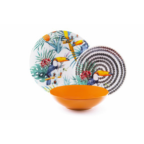 Сет чинии за хранене 18 части EXCELSA TROPICAL CHIC