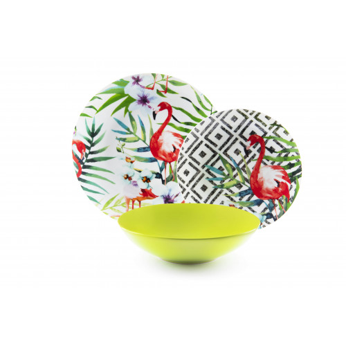 Сет чинии за хранене 18 части EXCELSA TROPICAL CHIC