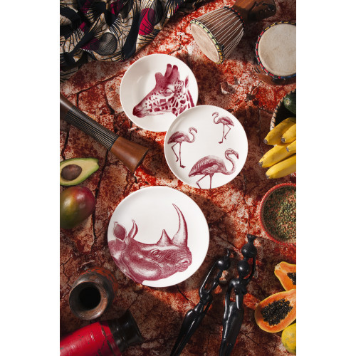 Чиния - дълбока EXCELSA FAUNE & FLORE 20 см., жираф