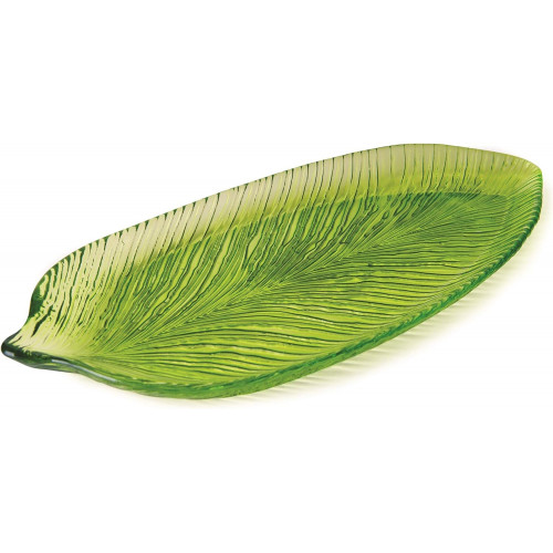 Чиния листо EXCELSA TROPICAL 30х14 см.