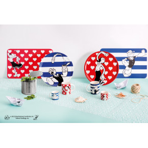 Чиния за пица EXCELSA POPEYE 31 см., червена