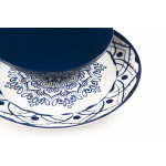 Сет за хранене 18 части EXCELSA BOHEME BLUE