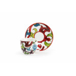 Сет чаши с чинии за еспресо 6 бр. EXCELSA LISBONA 100 мл.