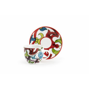 Сет чаши с чинии за еспресо 6 бр. EXCELSA LISBONA 100 мл.