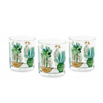 Сет чаши 3 бр. EXCELSA CACTUS 250 мл.