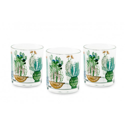 Сет чаши 3 бр. EXCELSA CACTUS 250 мл.
