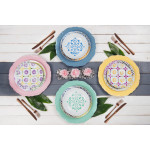 Прибори за хранене 24 части EXCELSA VINTAGE, златист