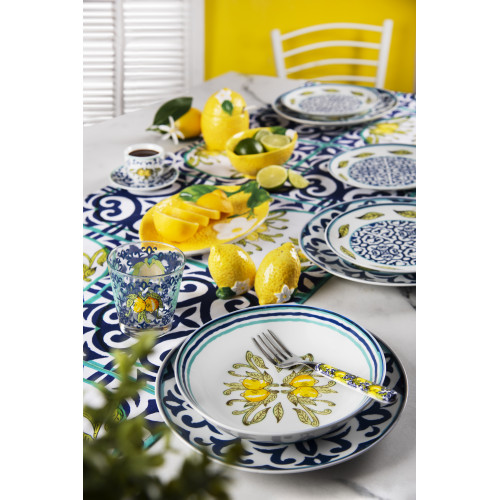 Сет чаши с чинии за еспресо 6 бр. EXCELSA AMALFI 70 мл.