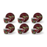 Сет чаши с чинии за еспресо 6 бр. EXCELSA GRANADA 100 мл.