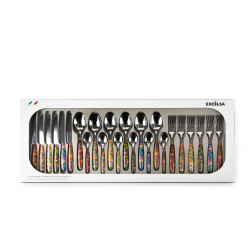 Прибори за хранене 24 части EXCELSA GIPSY SOUL
