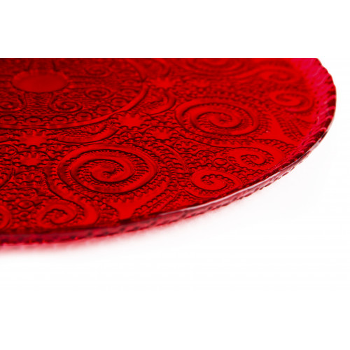 Чиния EXCELSA ARABESQUE RED 21 см.