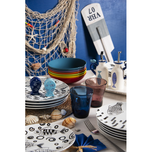 Сет чаши 6 бр. EXCELSA COLOR WAVE 300 мл. Сет чаши 6 бр. EXCELSA COLOR WAVE 300 мл.