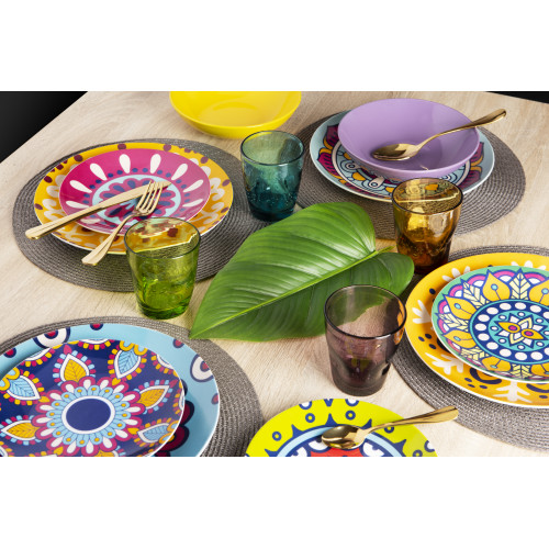 Сет чаши 6 бр. EXCELSA COLOR WAVE 300 мл. Сет чаши 6 бр. EXCELSA COLOR WAVE 300 мл.