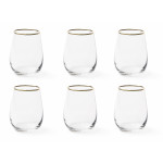 Чаши 6 бр. EXCELSA GOLD 470 мл.