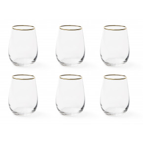 Чаши 6 бр. EXCELSA GOLD 470 мл.