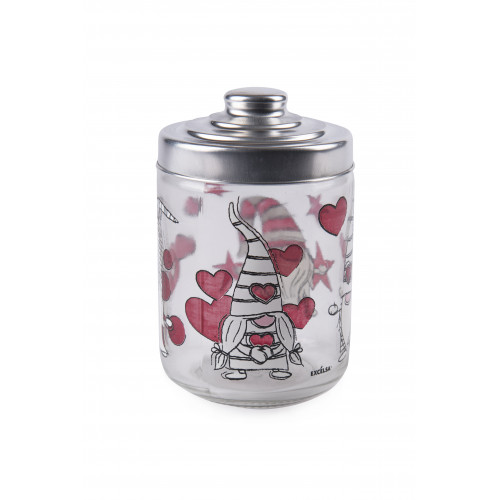 Буркан EXCELSA GNOME SWEET HOME 800 мл.