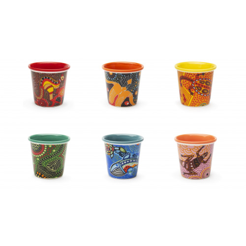 Сет чаши за кафе 6 бр. EXCELSA ABORIGINAL