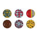 Сет пластмасови чинии 6 бр. EXCELSA AFRIKA 33 см.