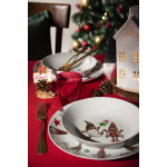 Покривка EXCELSA PANAMA COLOR 180x140 см., червен