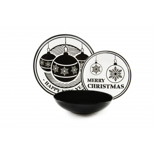 Сет чинии за хранене 18 части EXCELSA CHRISTMAS STAMP