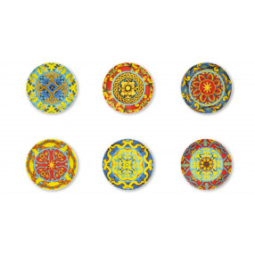 Сет десертни чинии EXCELSA TRINACRIA 15 см.